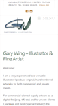 Mobile Screenshot of garywingillustration.com